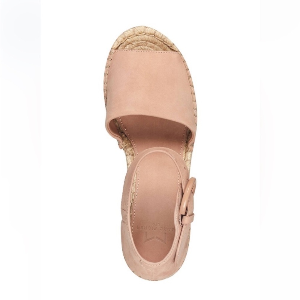 Marc Fisher Adalyn Platform Wedge blush size 10 - Picture 3 of 9